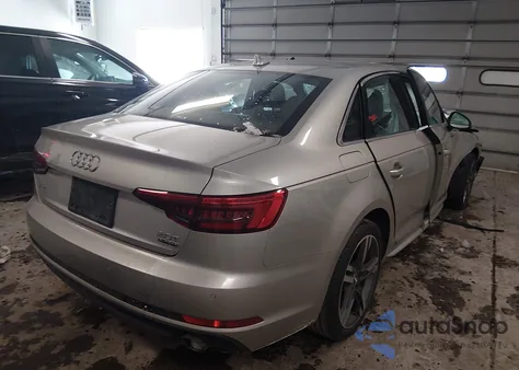 2017 Audi A4 2.0T Premium from USA, damaged, VIN WAUENAF47HN034570